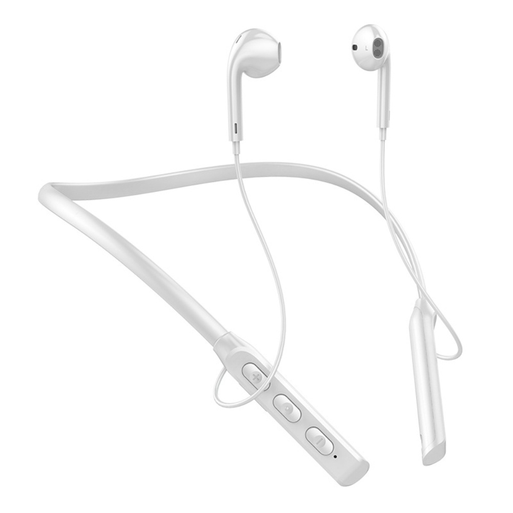 New TWS Không Dây Halter Neck Bluetooth Cổ-gắn Tai Nghe Tai Nghe Stereo Loa Siêu Trầm Treo Từ tai nghe Thể Thao Không Thấm Nước Tai Nghe. Vrru
