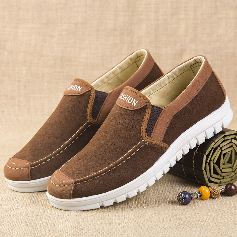 Giày Lười Bằng Vải Canvas Phong Cách Trẻ Trung Dành Cho Nam | BigBuy360 - bigbuy360.vn