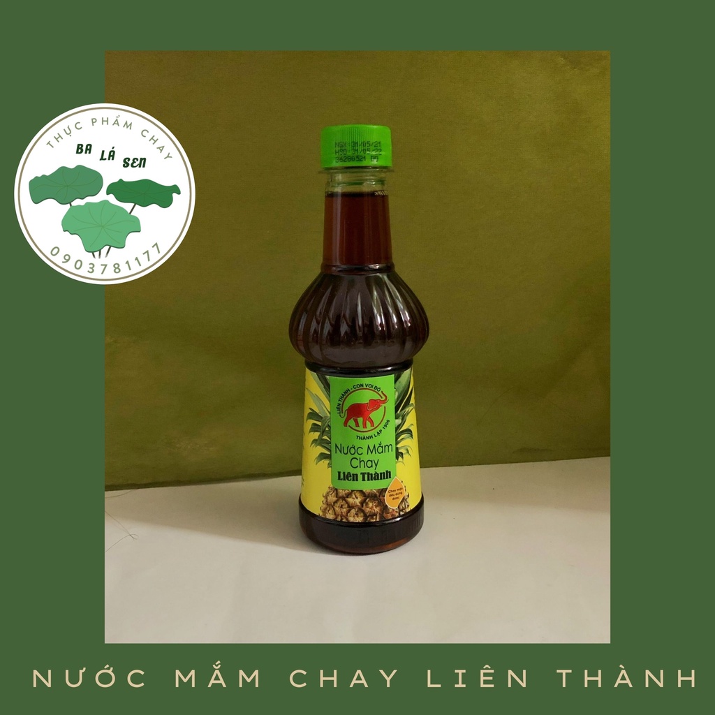 Nước mắm chay Liên Thành chai nhỏ 300ml