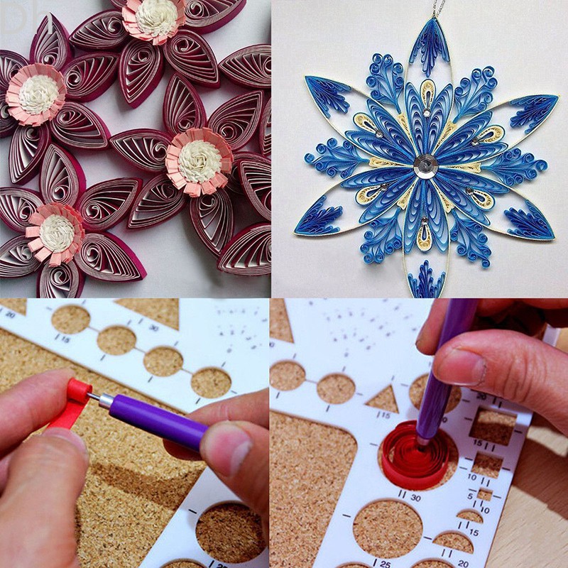 160 Dải Giấy Quilling 2 Kích Cỡ