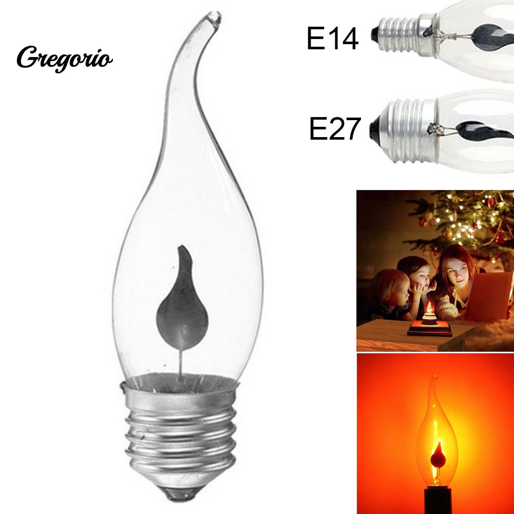 Bóng Đèn 3w 220v E14 / E27 Led Giả Nến