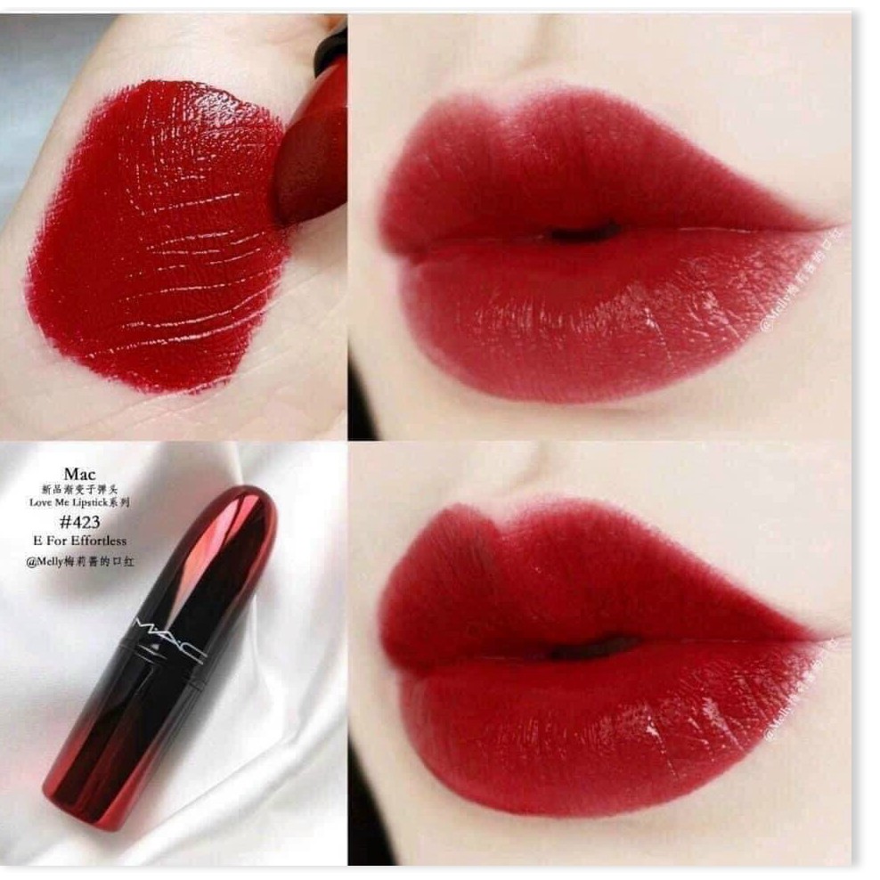 [Mã giảm giá mỹ phẩm chính hãng] MAC- Son Love me lipstick 423 E For Effortless 3g