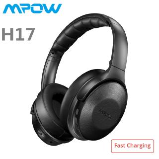 Mpow H17 Wireless Headphone Bluetooth4.1 ANC Fast Charging Active Noise Cancelling Headset
