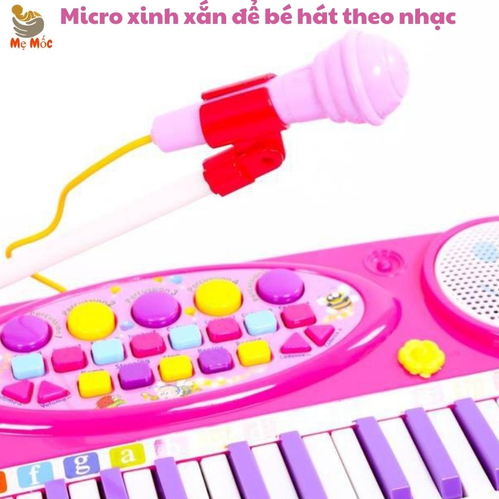 Đàn Organ Điện Tử Loại to Tặng Micro - Đàn PIANO Cao Cấp Đa Chức Năng - Dụng Cụ Phát Triển Tài Năng Bé [Shop Mẹ Mốc]