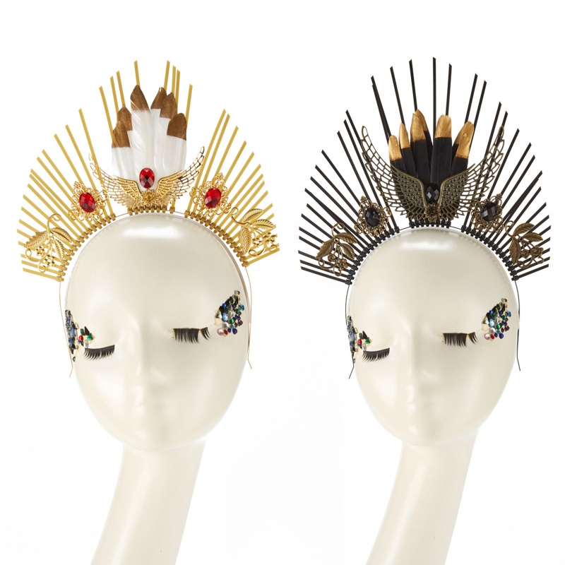 Băng Đô Cài Tóc Hình Vương Miện Phong Cách Lolita Cổ Điển Ngọt Ngào