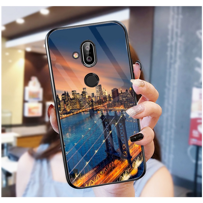 Ốp Lưng NOKIA 8.1 Ốp kính bóng cao cấp mới nhất