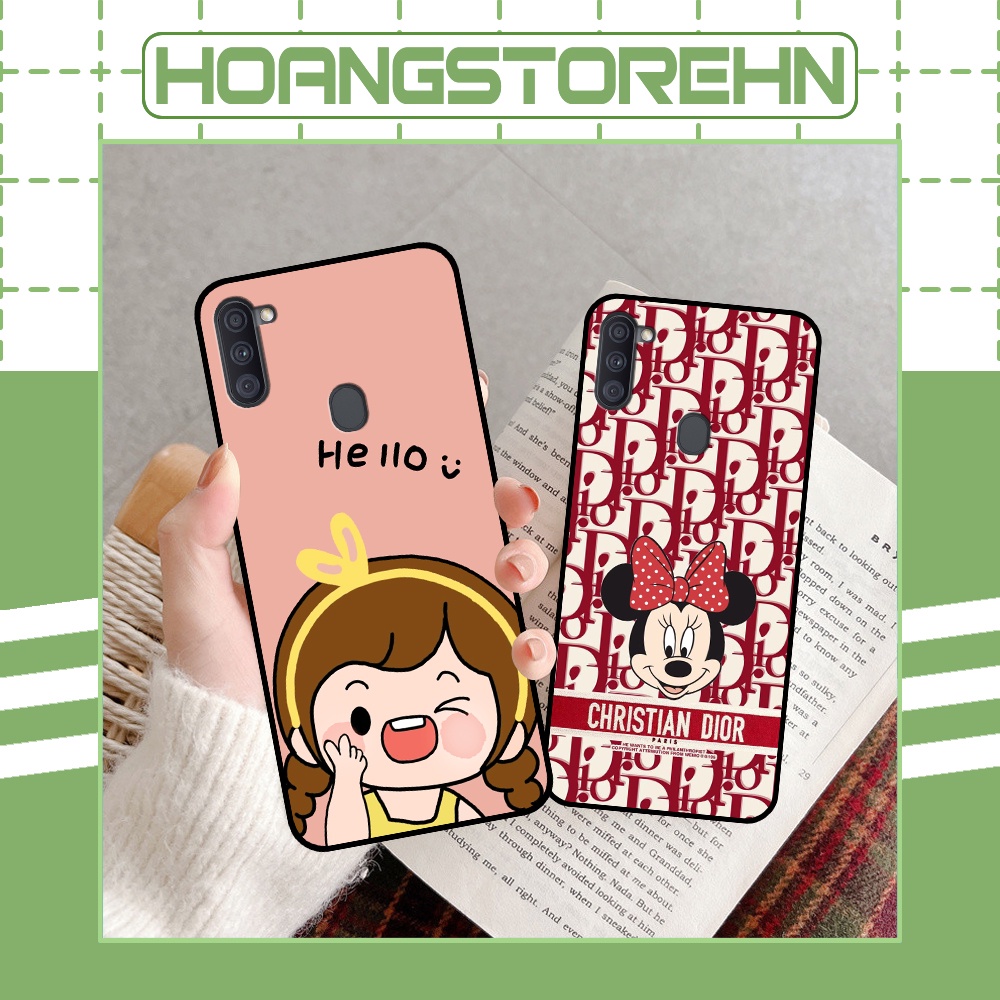 Ốp lưng Samsung A11 in hình mickey, hổ, kingtiger siêu rẻ T19 - T24