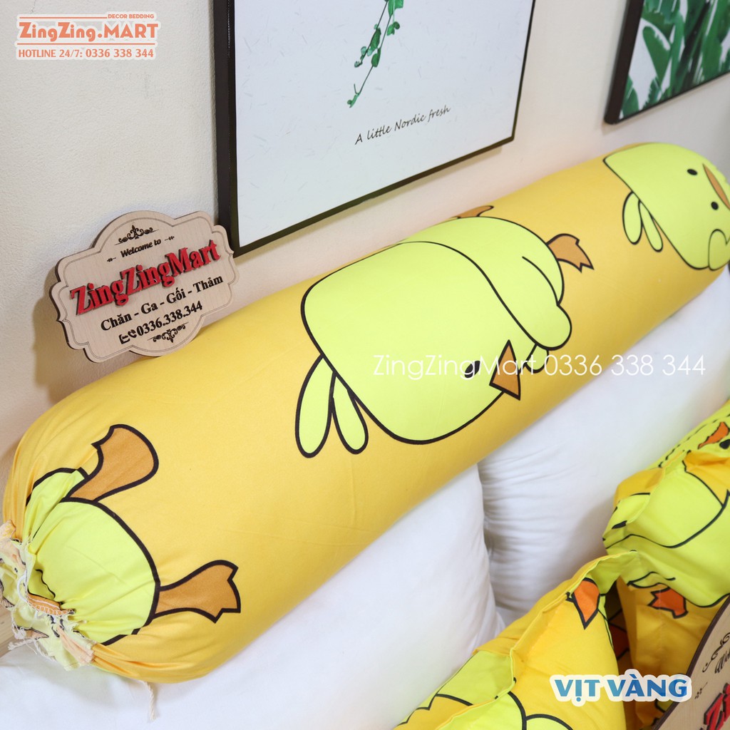 [Siêu Rẻ]ư Vỏ (áo) Gối Ôm Cotton Poly Siêu Mát Nhiều Mẫu Đẹp (chát chọn mẫu)