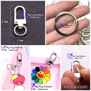 1 cái KHOÁ TREO làm móc treo balô, móc treo chìa khoá