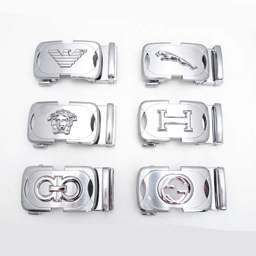 Thắt lưng nam cao cấp, dây lưng nam da bò Nappa đầu khóa gạt inox G296BT