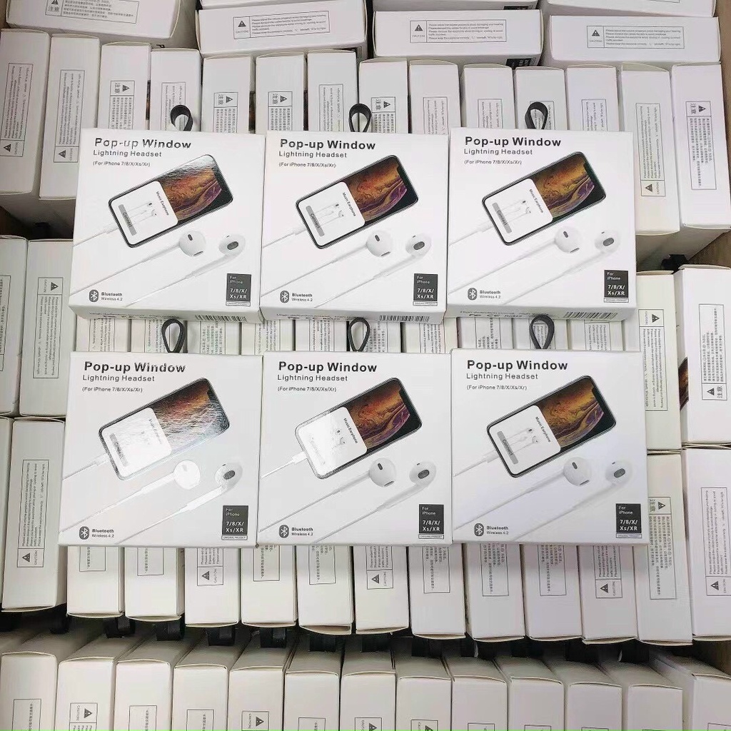 Tai nghe 7/8/X/11 - Tự động kết nối bluetooth - phù hợp với các dòng 7 8 7plus 8plus X Xs XR Xsmax 11 11pro 11pomax