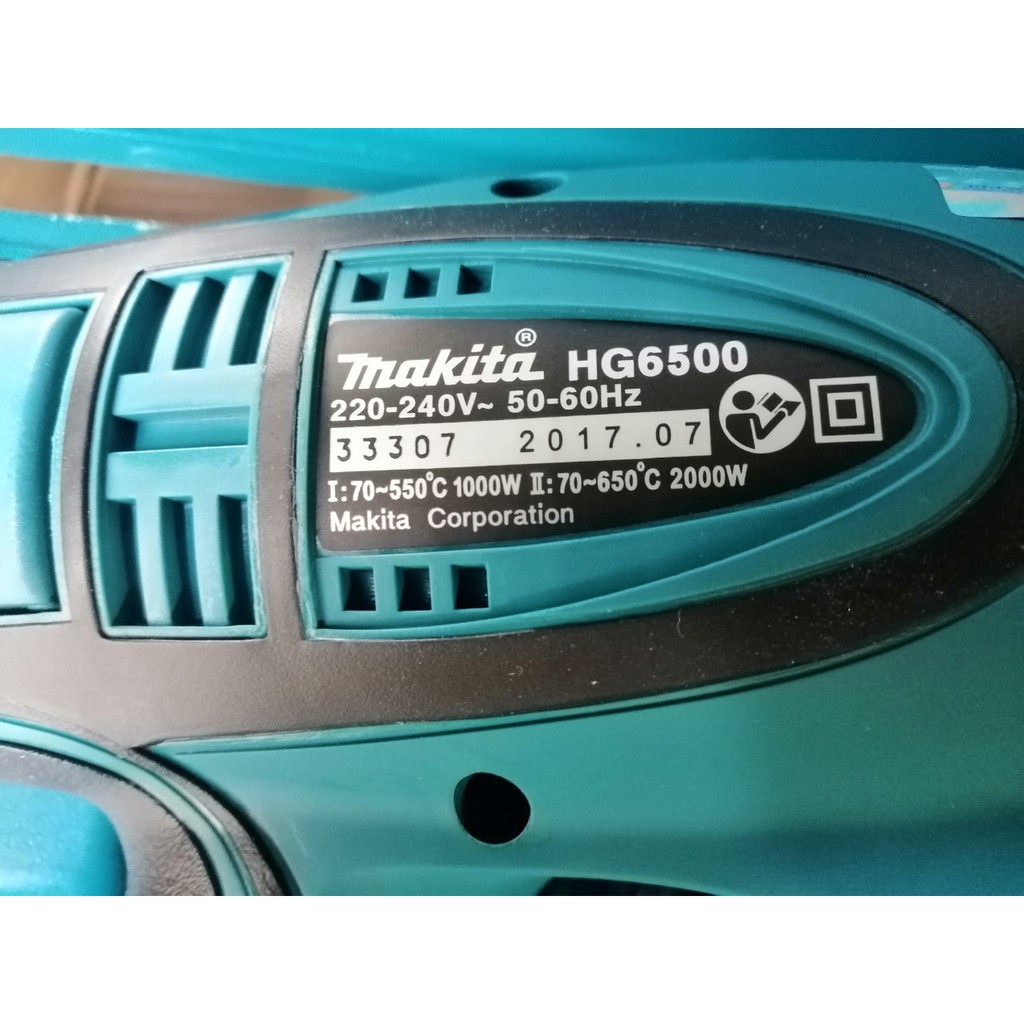 Máy thổi nhiệt/thổi màng co makita HG6500