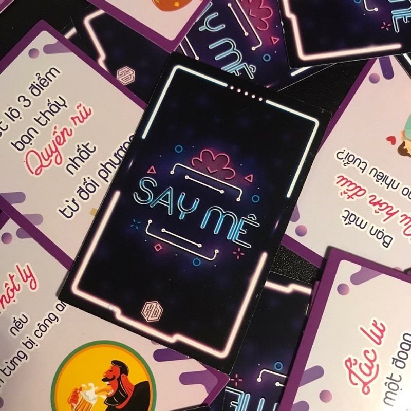 Bộ Bài &quot;Say Mê&quot; Drinking Game Dành Cho Các Cặp Đôi Hẹn Hò, Phá Tan Khoảng Cách, Mở Lối Tình Yêu