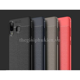 Ốp lưng SamSung Galaxy A8 Star silicon giả da, chống sốc Auto Focus