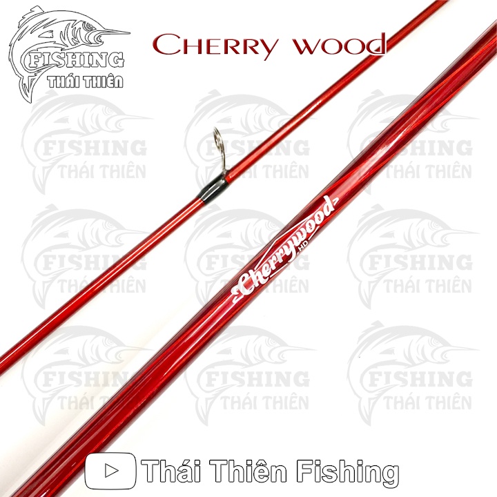 Cần Câu Cá Berkley Cherry Wood 702MS Cần Lure Máy Đứng 2m1 Khoen Pat Titan