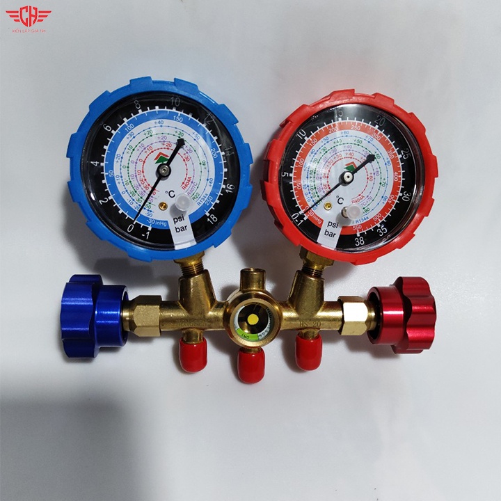 ĐỒNG HỒ GAS ĐÔI HONGSEN ĐỒNG HỒ NẠP GAS