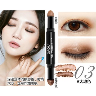 Phấn mắt 2 đầu NOVO