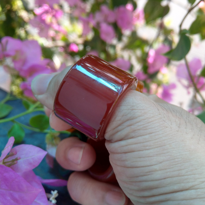 Nhẫn Đá Phỉ Thúy phong thủy cao cấp - T066