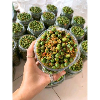 Freeship Đậu Hà lan sấy tỏi ớt