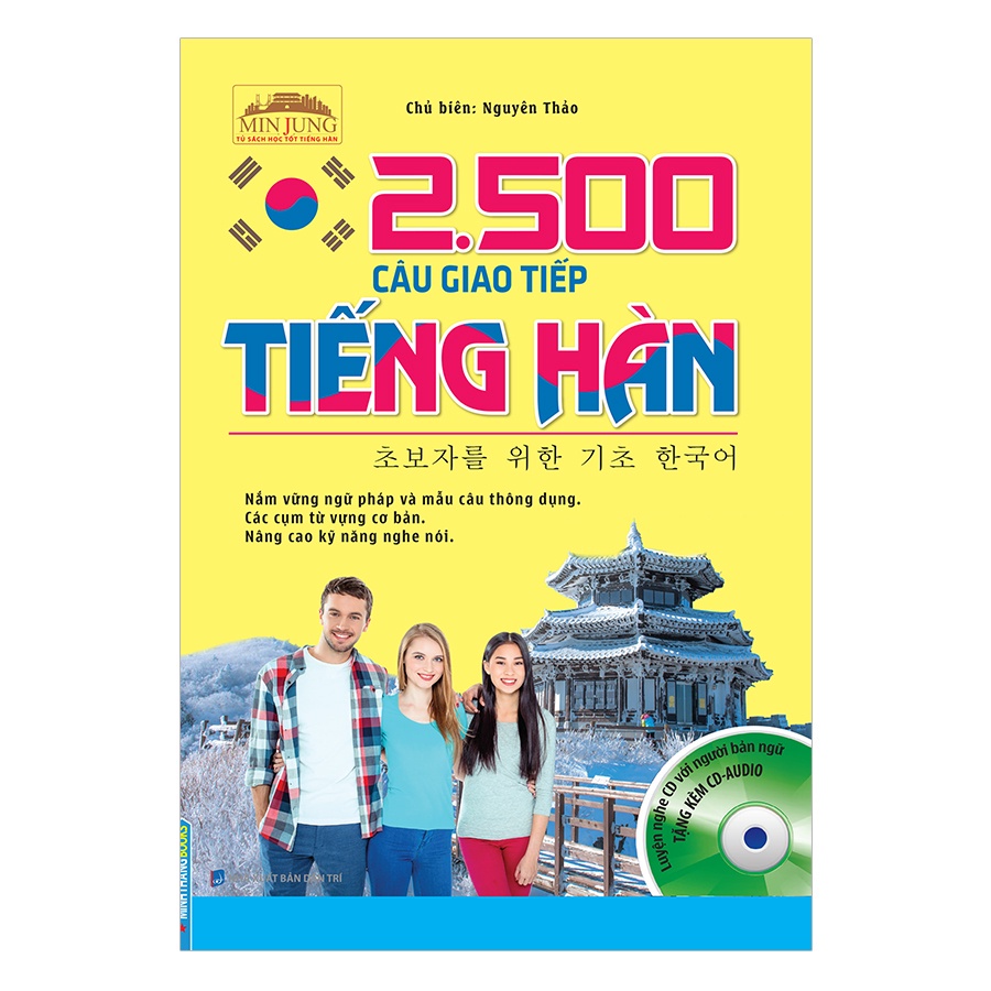 Sách - 2500 câu giao tiếp tiếng Hàn(bìa mềm)