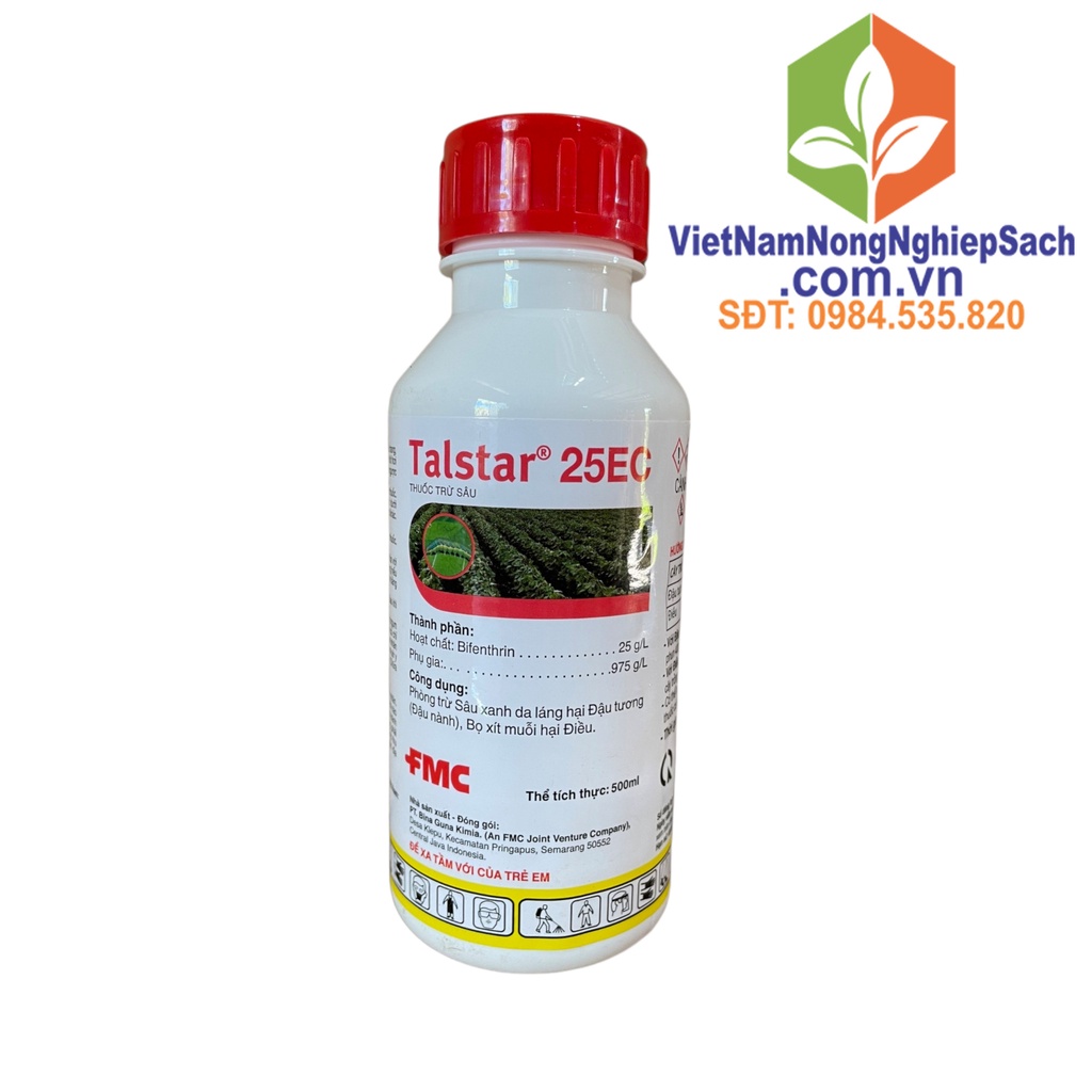 500ML – TALSTAR 25EC – BỌ XÍT MUỖI, SÂU XANH DA LÁNG