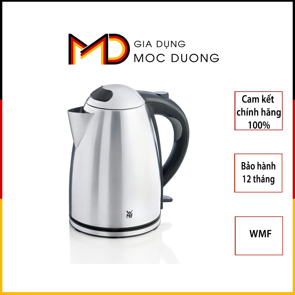 Ấm siêu tốc WMF STELIO 1,7L, chính hãng, Gia Dụng Mộc Dương, Nhập Đức