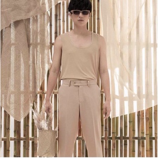 Áo ba lỗ Beige Tank Top