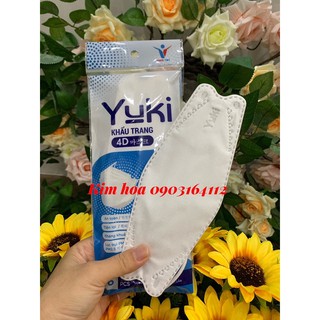 Khẩu trang 4D Yuki túi 6C
