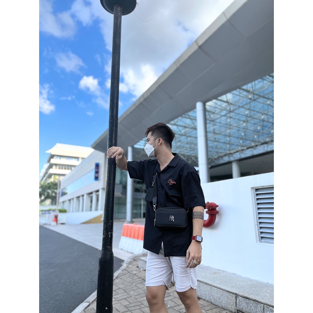 [BALO_NO.1] TÚI ĐEO CHÉO BAG SLING MINI NEWYORK B463 DA NEW 2022