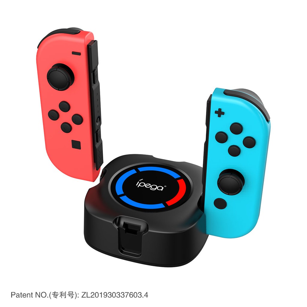 iPega PG-9177 - Dock sạc cho 4 tay cầm Joycon cho Nintendo Switch có led báo sạc