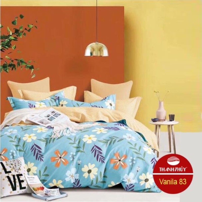 Bộ drap bọc ( vỏ gối lót gòn ) - M83 - size M6
