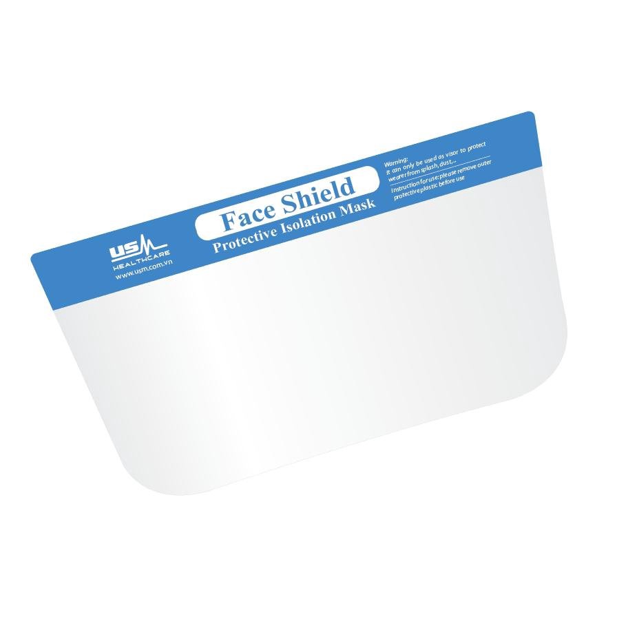 (SET 10 CÁI)Tấm chắn giọt bắn Face shield 1 (lens với độ dày 0,3 mm),tránh tiếp xúc với dịch, giọt bắn