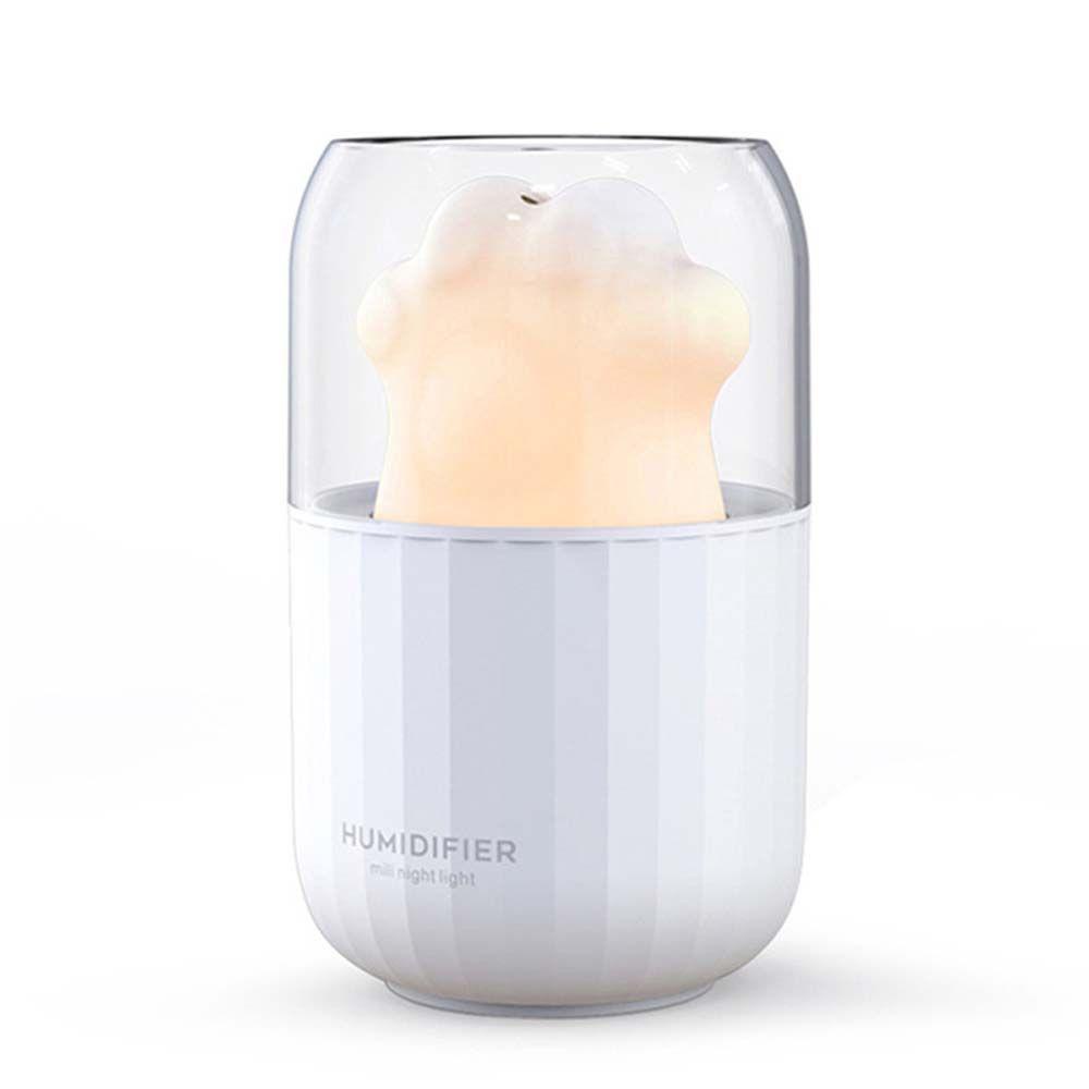 Máy Phun Sương Tạo Độ Ẩm Nano Hình Chân Mèo Sạc USB Cho Xe Hơi