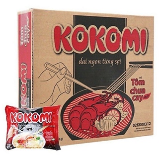 Mì tôm chua cay kokomi thùng 30góix65g.