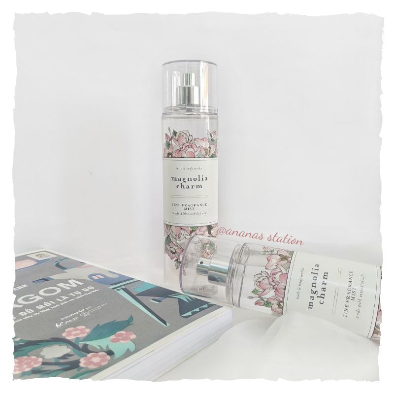 Xịt thơm Bath and Body Works 236ml - MAGNOLIA CHARM - Bodymist