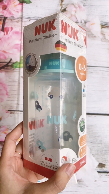 Bình sữa NUK Premium Choice+ nhựa PP 300ml