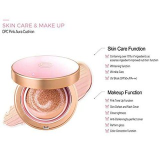 Phấn nước DPC Pink Aura Cushion SA SPF 50+ PA+++