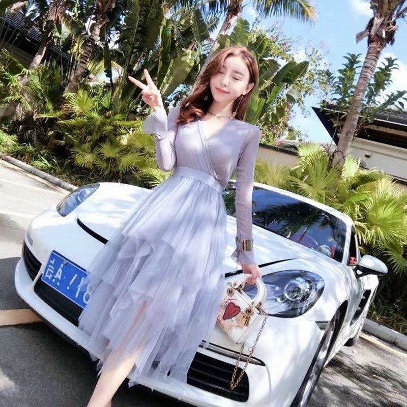 CHÂN VÁY XẾP LY LƯỚI XẾP TẦNG CẠP CHUN | BigBuy360 - bigbuy360.vn