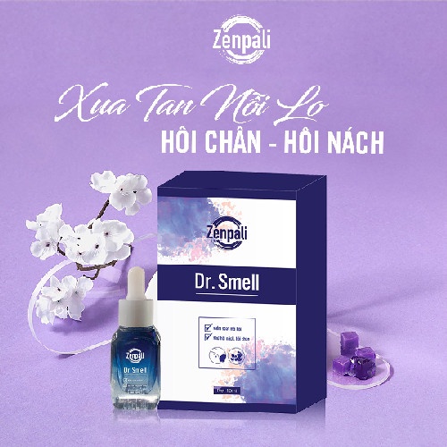 Tinh Chất Khử Mùi Hôi Nách, Hôi Chân Dr Smell Zenpali chính hãng