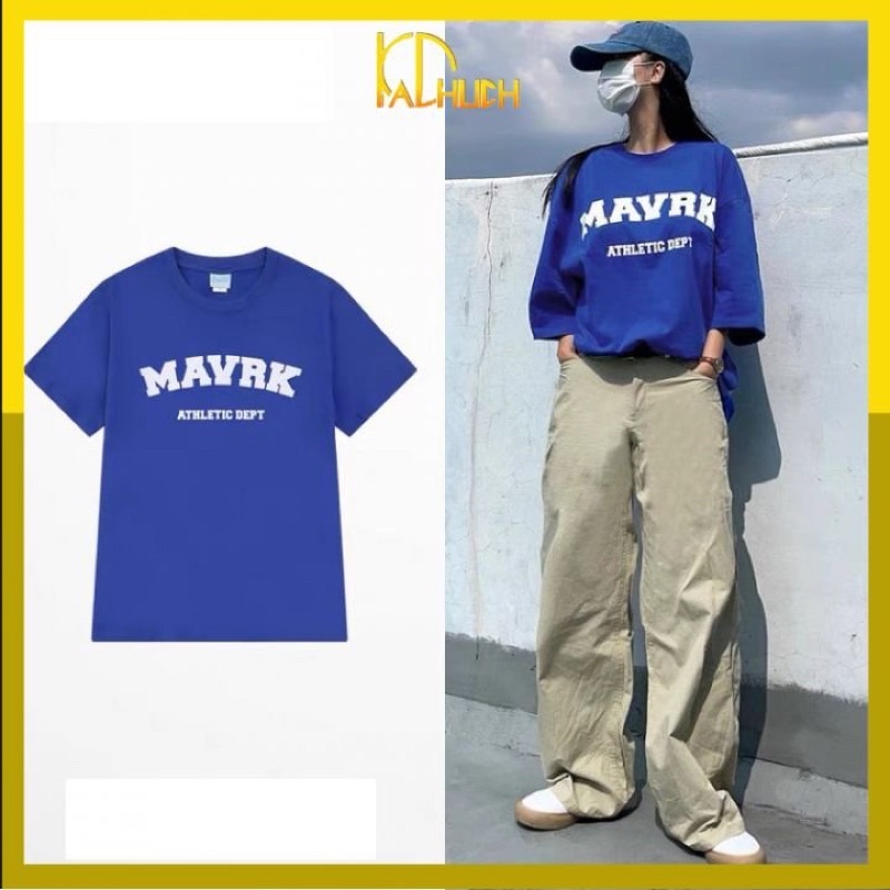 Áo thun tay lỡ form rộng freesize vải cotton dày dặn MAVRK