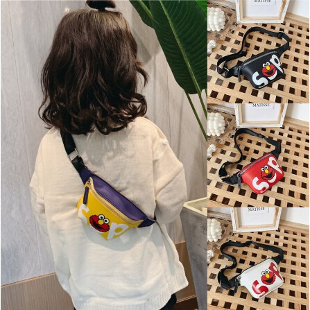 Túi đeo chéo in họa tiết hoạt hình đáng yêu thời trang dành cho bé gái
