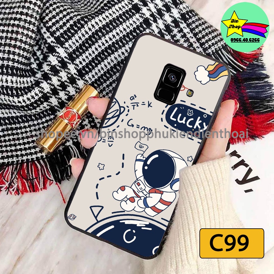 Ốp lưng Samsung A5 2018 / A8 2018 / A6 2018 / J6 2018 in hình Vũ trụ ngân hà cá tính cao cấp