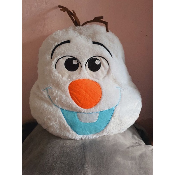 Đầu olaf xù, hơn 60cm, mềm mịn, chi tiết thêu, có tem sịn sò