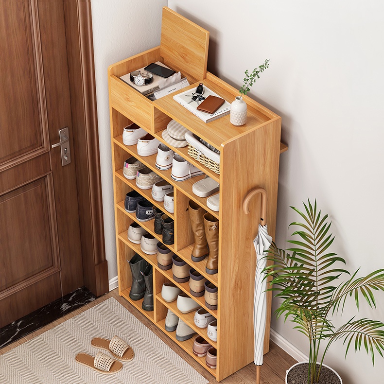 Tủ kệ giày thông minh gỗ mdf phủ melamin phong cách Nordic thương hiệu IGA - Gp159