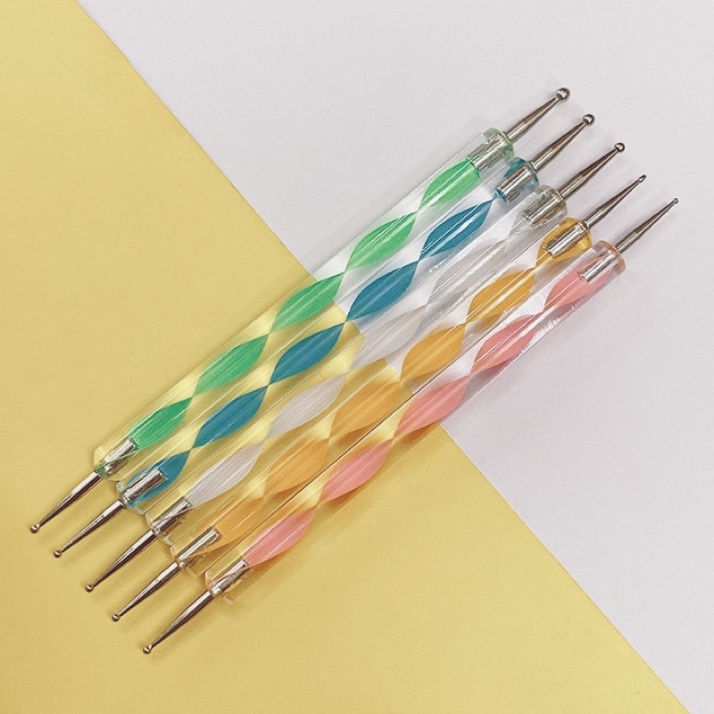 Phụ kiện nail giá rẻ bút chấm bi nail 2 đầu dùng trang trí móng VUA SƠN AS