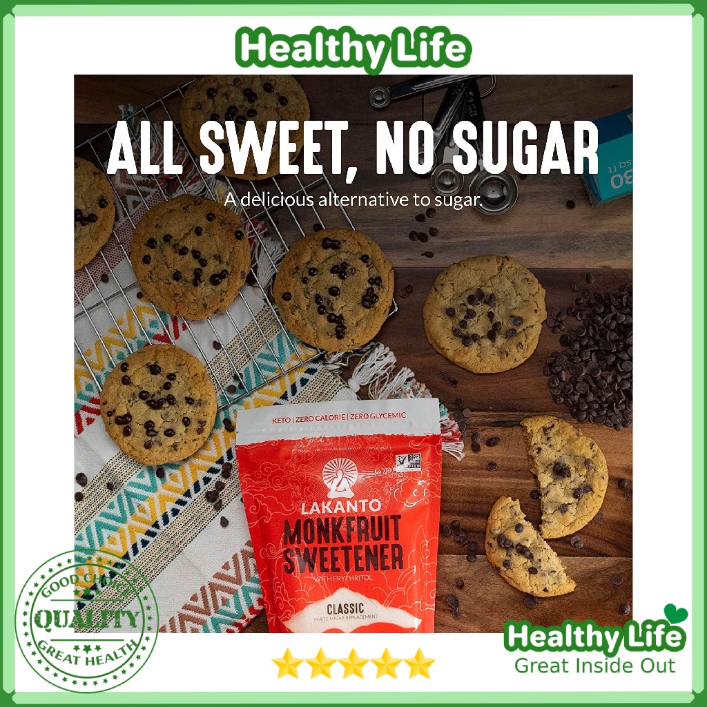 Đường La Hán Quả Lakanto Monk Fruit Sweetener