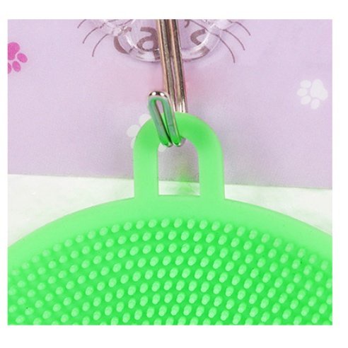 Miếng rửa bát Silicon - Miếng rửa chén Silicon có quai treo thông minh