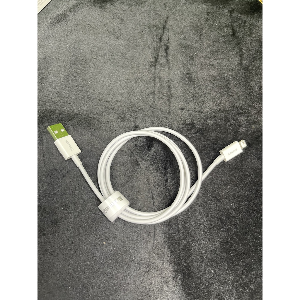 Cáp Sạc IP Baseus Cafule Series Metal Data Cable USB to IP 2.4A- Thiết Kế Nhỏ Gọn, Tiện Lợi Cho Người Sử Dụng.