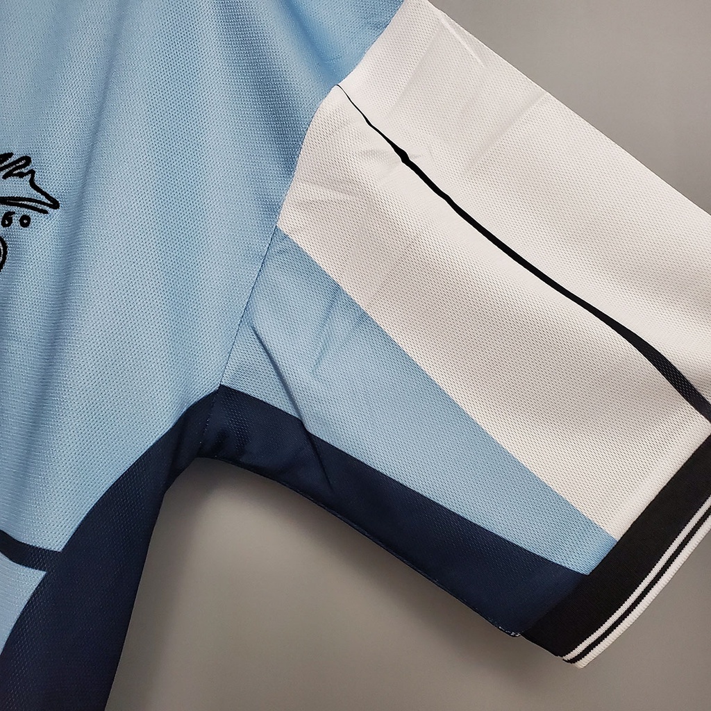 Áo Bóng Đá Phong Cách Retro 2001 Argentina Maradona #Áo Bóng Đá Phiên Bản Kỷ Niệm 10 Năm