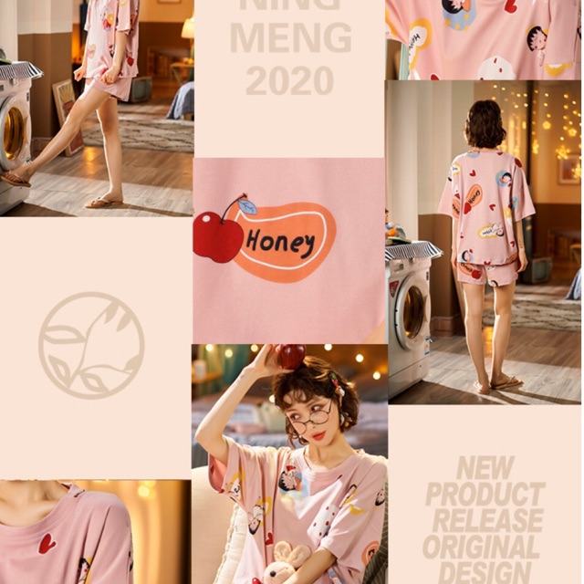 159k 2 bộ đồ ngủ váy ngủ đồ mặc nhà siêu xinh xắn | BigBuy360 - bigbuy360.vn